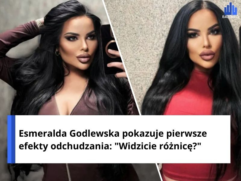 Esmeralda Godlewska pokazuje pierwsze efekty odchudzania: "Widzicie różnicę?"